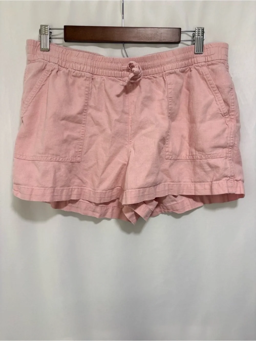 J.Crew Seaside Linen Blend‎ Shorts Romance Pink Medium